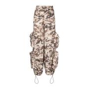 Brun Camouflage Cargo Bukser