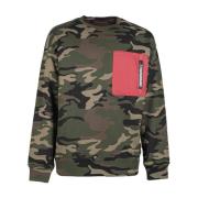 Tiger Camo Crewneck Sweatshirt