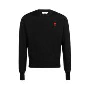 Broderet Logo Crew Neck Pullover