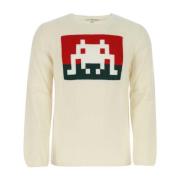 Ivory Uld Blend Sweater