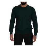 Grøn Cashmere Crewneck Sweater