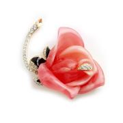 Rose broche