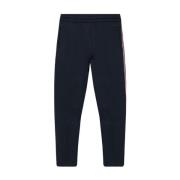 Logo Broderet Wide-Leg Sweatpants