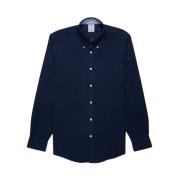 Regent Regular-Fit Non-Iron Sport Skjorte, Oxford Stretch, Button-Down...