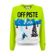 Off Piste Skier Crewneck Sweater