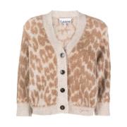 Leopard Jacquard Sweaters