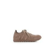 Sabbia Suede Sneakers med Kork Sål