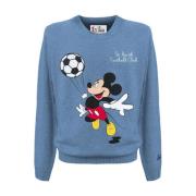 Mickey Fodbold Crewneck Sweater