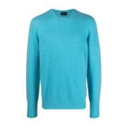 Klarblå Cashmere Sweater