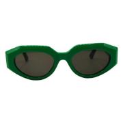 Grønne Cat-Eye Solbriller