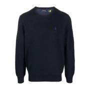 Navy Heather Strik Pullover