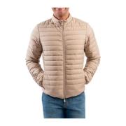 Quilted Horizontal Puffer Jakke