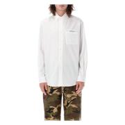 Hvid/sort Sartorial Tape Lomme Skjorte AW23