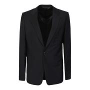 Klassisk sort blazer med et moderne twist