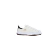 Hvide lavtop sneakers