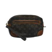 Pre-owned Canvas louis-vuitton-tasker