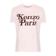 Pink T-shirts og Polos med 'KENZO Paris' Print