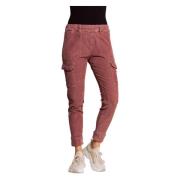 Cord-Cargo trousers DAISEY Rose