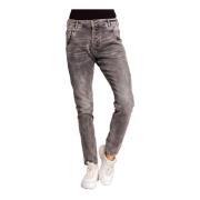 Grå Boyfriend Jeans AMY