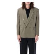 Dobbeltbrystet Blazer Jakke