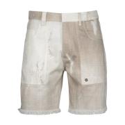 Denim Bermuda Shorts
