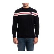 Stribet Crew Neck Sweater