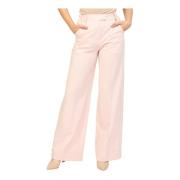 Flare Palazzo Bukser i Pink