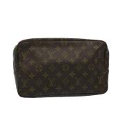 Pre-owned Coated canvas louis-vuitton-tasker