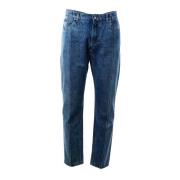 Mænds Almindelige 5 Lomme Jeans