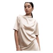 Lima silke satin t-shirt