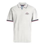 Klassisk Polo Shirt med Logo Stitching