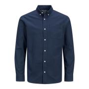Slimfit Oxford Button-Down Skjorte