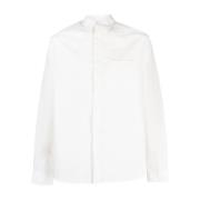 Klassisk Hvid Lomme Skjorte