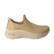 Beige Slip-On Arch Fit Sneaker