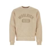 Beige Crewneck Sweatshirt