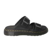 Sort Analine Unisex Sandal