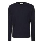 Ribbet Crewneck Uld Cashmere Sweater