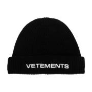 Beanie med logo