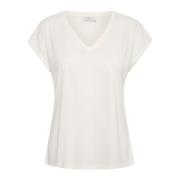 Kaffe Kalise T-Shirt Chalk