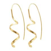 Tara Spinning Earring Gold Plating