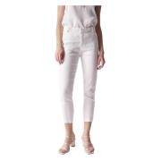 Slim Cropped Linned Chino Bukser