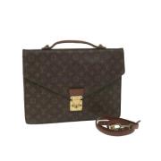 Pre-owned Canvas louis-vuitton-tasker