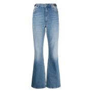 Blå Flare Jeans