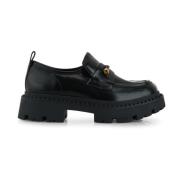 Sort Læder Jack Combo Loafer