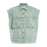 Wally denim vest