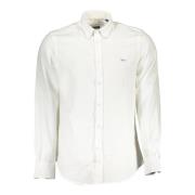 Hvid Bomuldsskjorte, Regular Fit