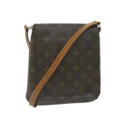 Pre-owned Canvas louis-vuitton-tasker