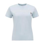 EMBROIDERED LOGO T-SHIRT Light Blue