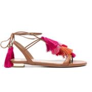 Capri Tassel Flad Sandaler