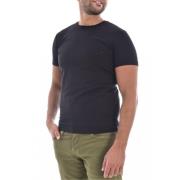 Broderet logo stretch t-shirt